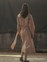 PINK CEDRIC SHIRT DRESS